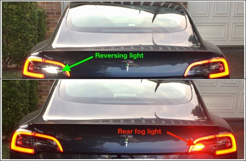 why do some cars only have one reverse light